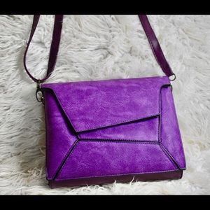 Envelope Clutch faux leather Bag